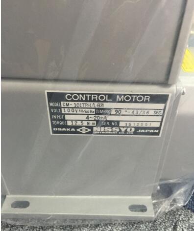 日本NISSYO CM-101TPH/L-B7I控制电机